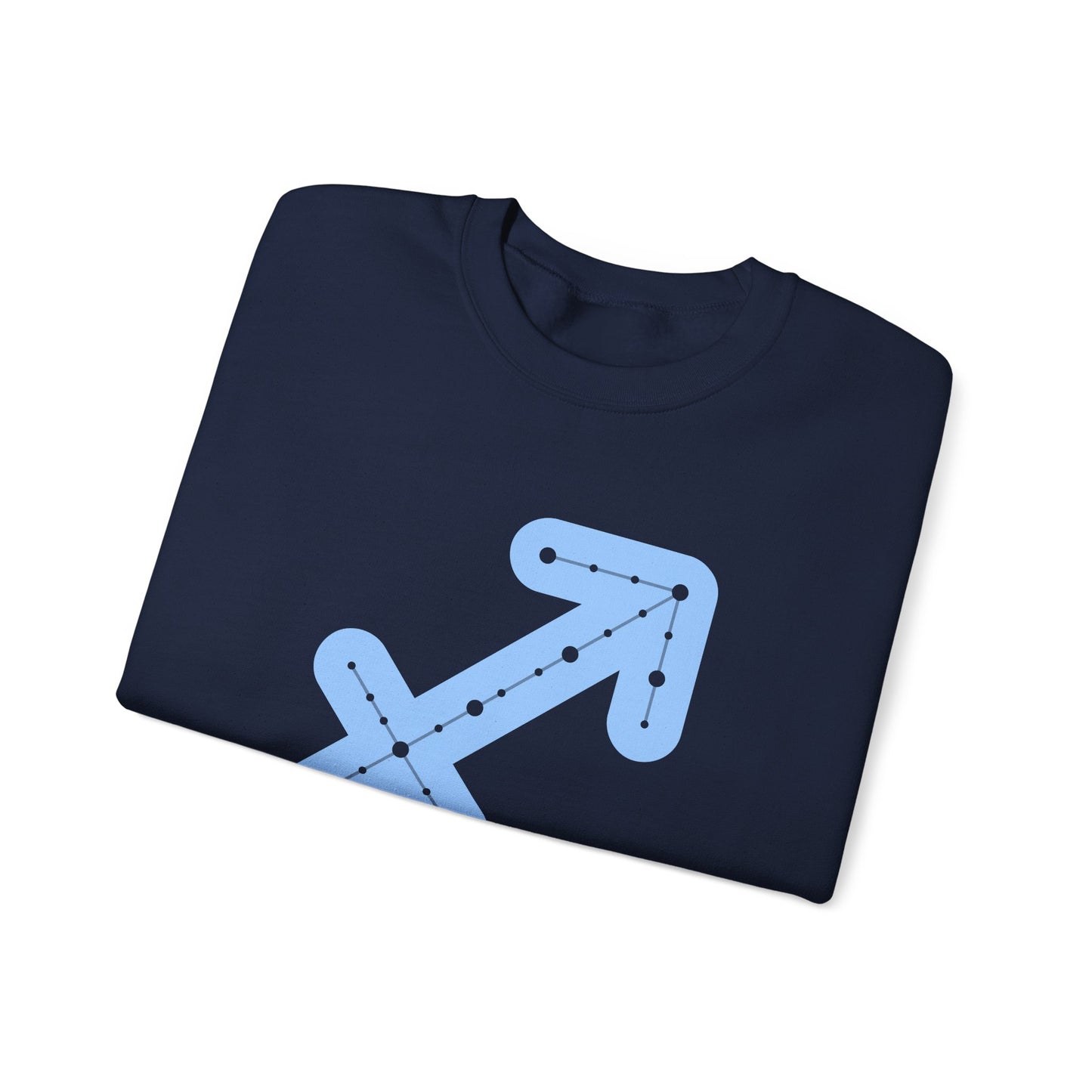 Sagittarius Zodiac Sweatshirt Retro Astrology Collection, Celestial Crewneck for Astrology Lovers, Unisex Cosmic