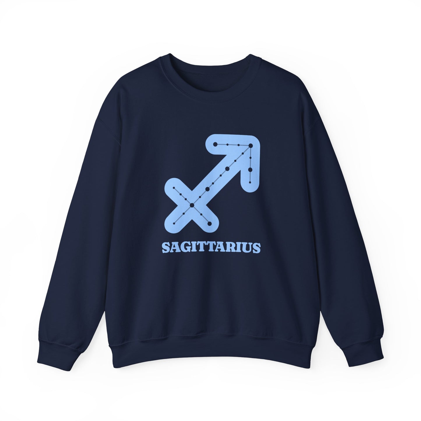 Sagittarius Zodiac Sweatshirt Retro Astrology Collection, Celestial Crewneck for Astrology Lovers, Unisex Cosmic