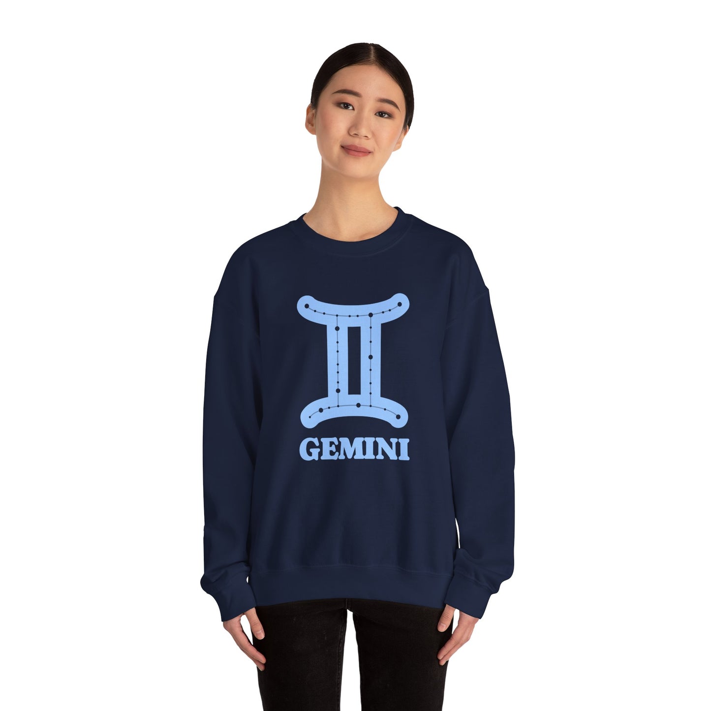 Gemini Zodiac Sweatshirt  Retro Astrology Collection